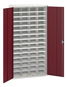 16926503.** Verso compartment cupboard with 60 compartments. WxDxH: 1050x350x2000mm. RAL 7035/5010 or selected